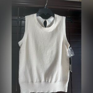 Worthington Cream Sleeveless Top‎ size XS